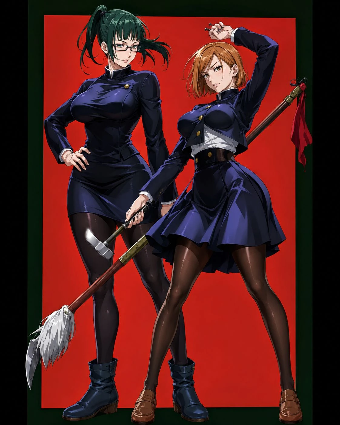 Nobara Kugisaki and Maki Zenin thumbnail