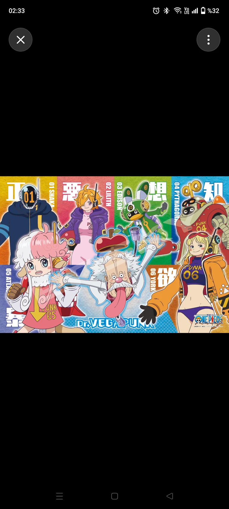 One Piece: Dr. Vegapunk and his 6 satellites thumbnail