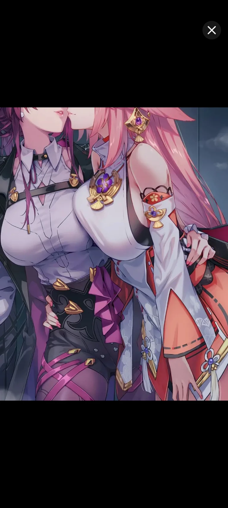 Kafke🐈‍⬛💜,Yae Miko 🦊🌷 thumbnail