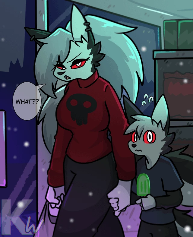 Loona and her son Cinder thumbnail