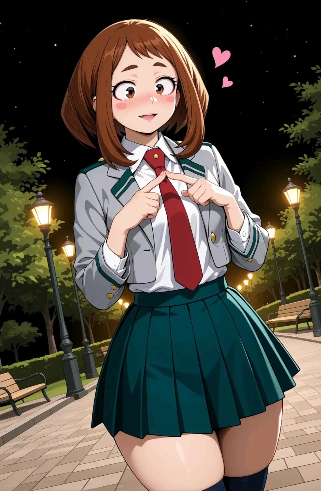 Uraraka in love thumbnail