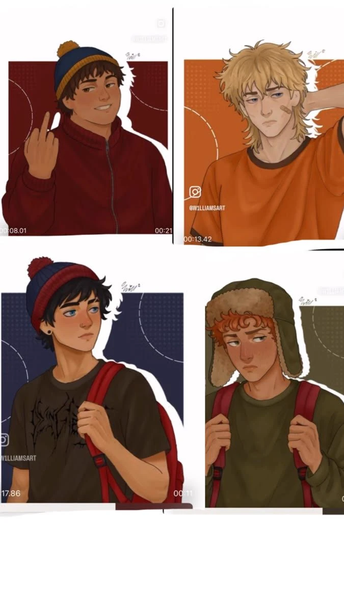 4 main South Park thumbnail
