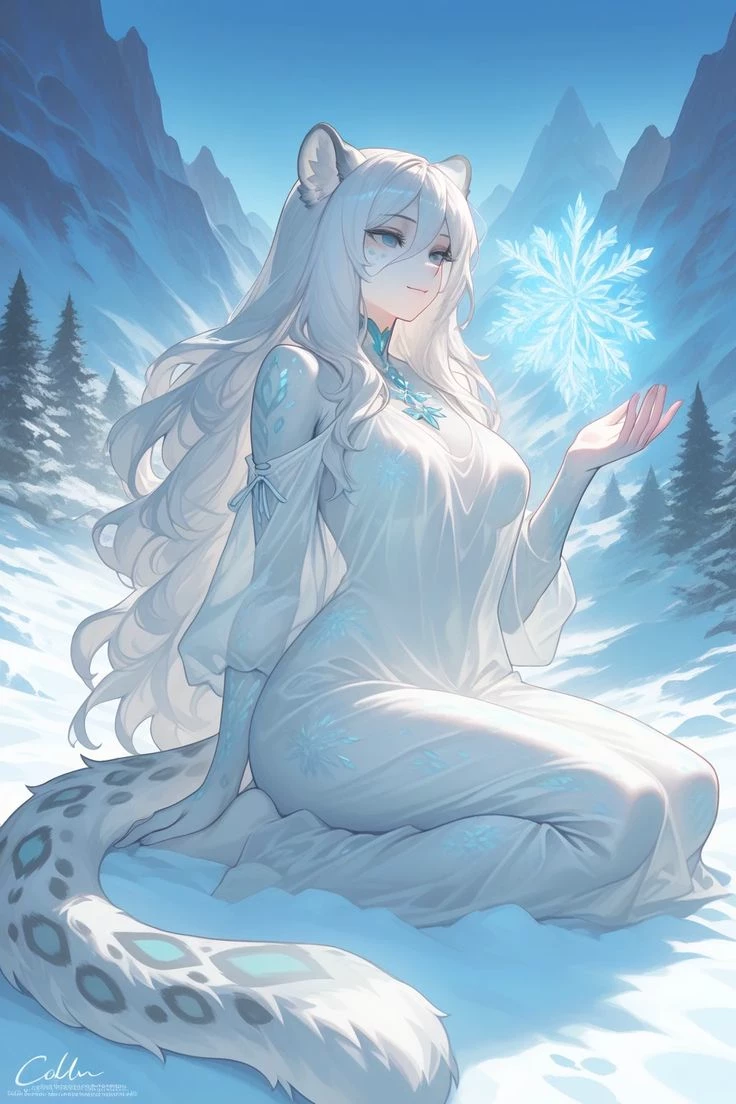 Asha, the Snow Leopard Wanderer thumbnail