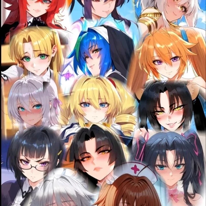 The girls from DxD and a Black Heart Saiyan thumbnail