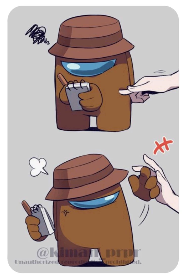 Brown - among us detective  thumbnail