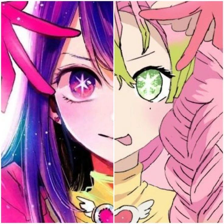 alternate world (oshi noko x kny) thumbnail