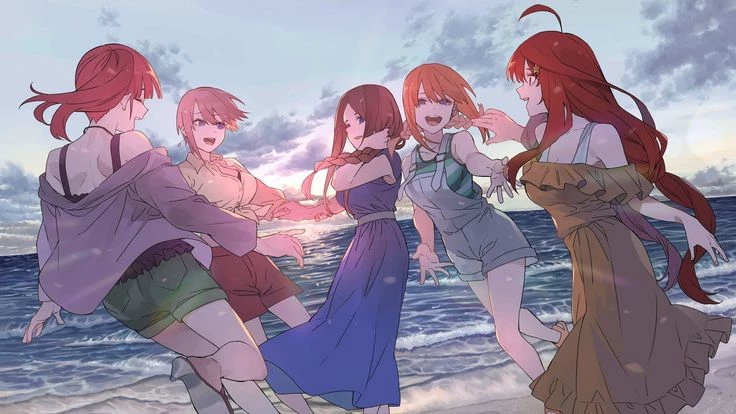 Futaro and Yotsuba's honeymoon in Hawaii! 💙❤️🧡🩷💖 thumbnail