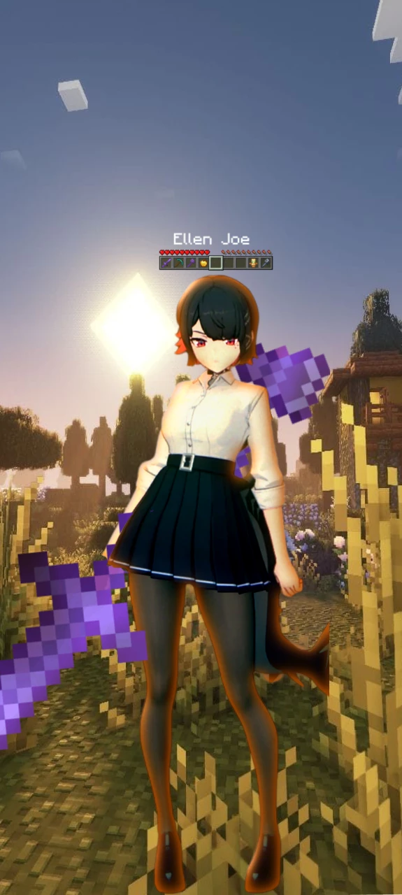 Ellen Joe en Minecraft 🦈♥️❤️ thumbnail