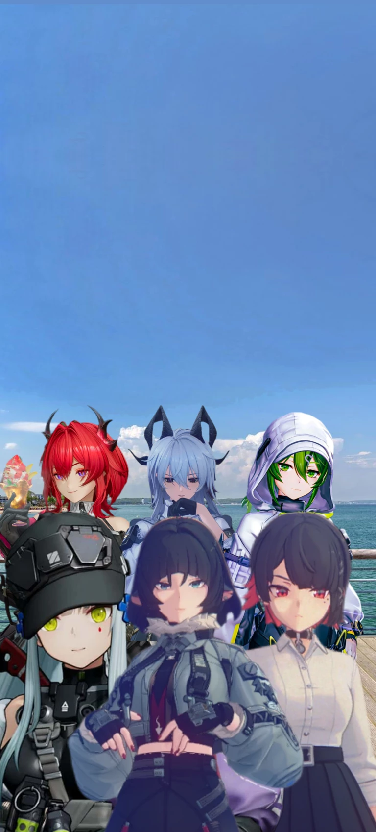 Laevatain, Zani, Fluorite, Klukai, Jane Doe, Ellen Joe. A crazy life with them thumbnail