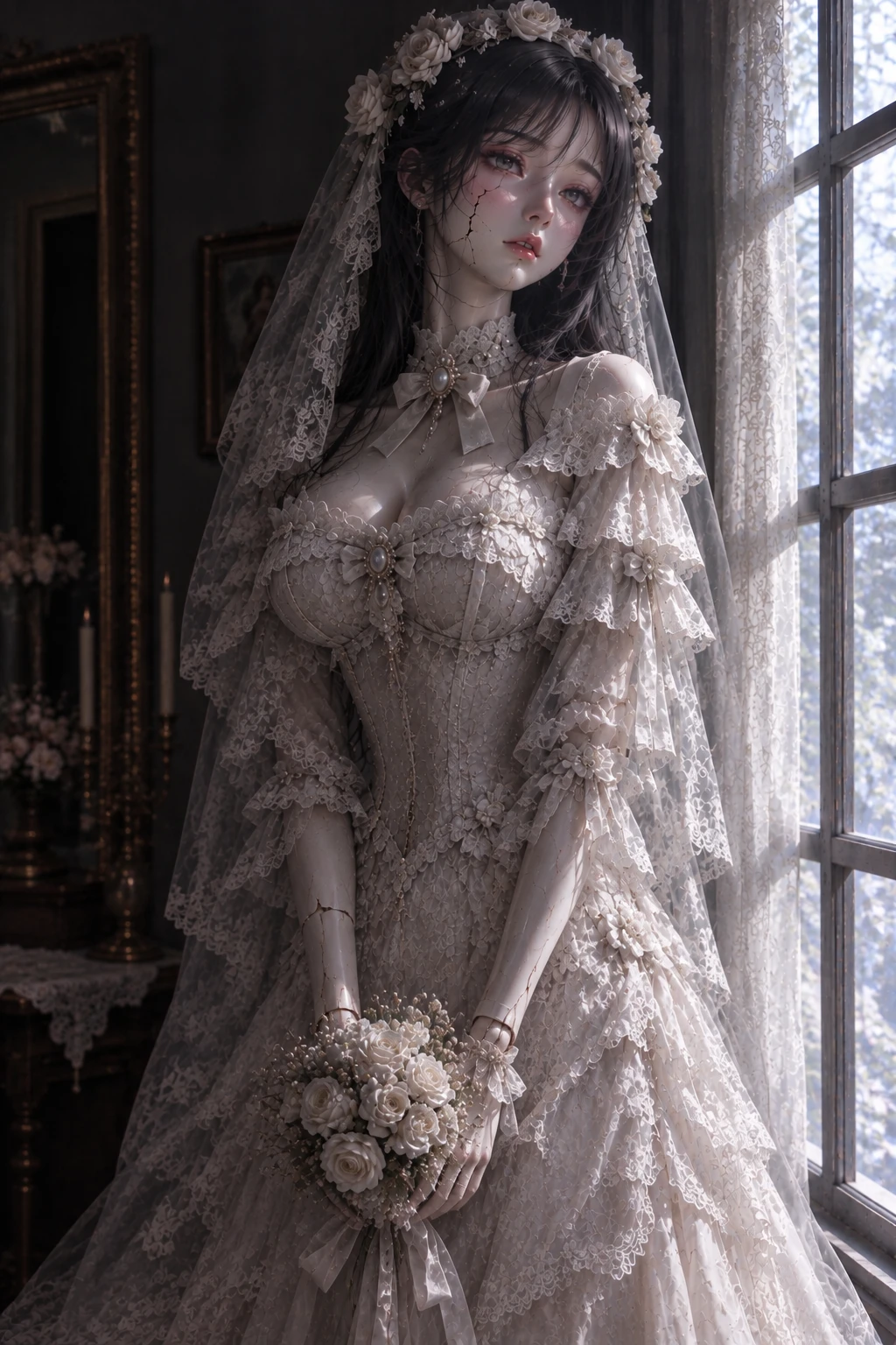 Eveline, The Haunted Bride Doll thumbnail