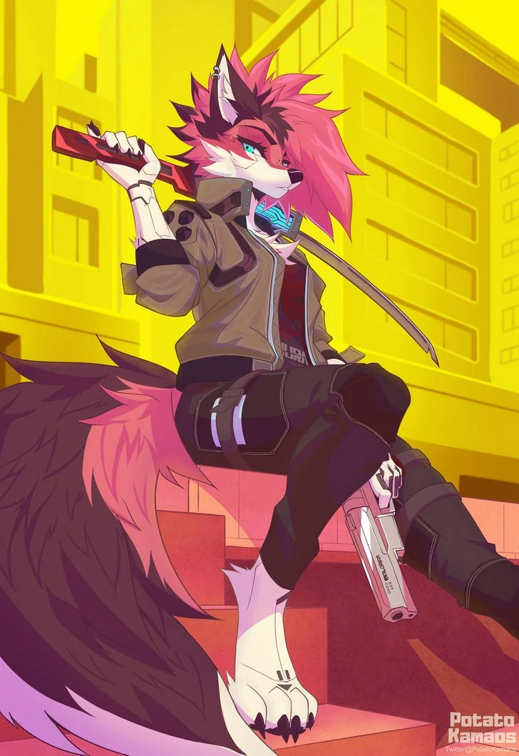Furry V Cyberpunk thumbnail