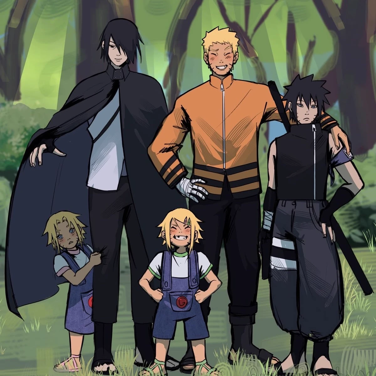 Uzumaki-Uchiha Family thumbnail