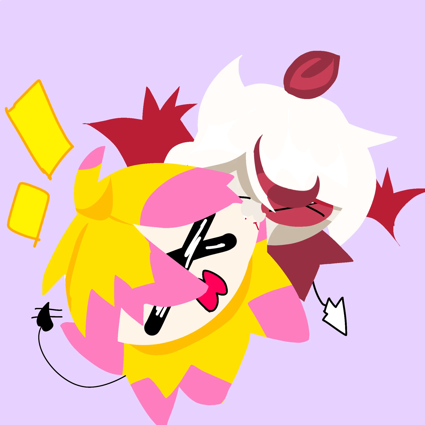 gathering of three idiots (ocs) -pancrek•alma•gummy- thumbnail