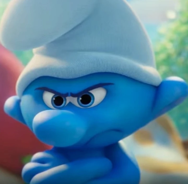 Grumpy Smurf thumbnail