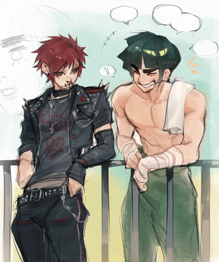 Rock Lee x Gaara Sasuke x Naruto more thumbnail