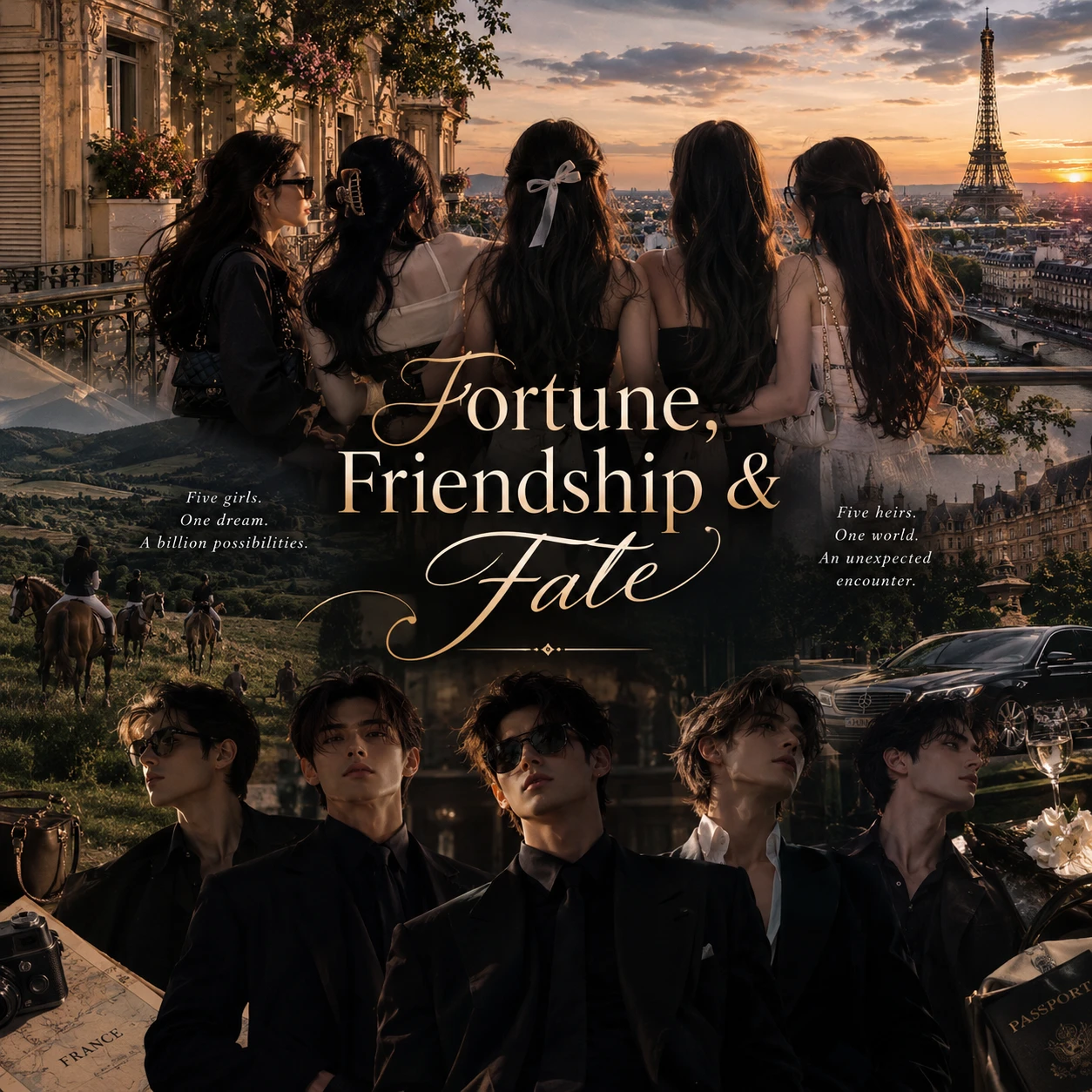 Five Heirs and Five Best Friends Collided thumbnail