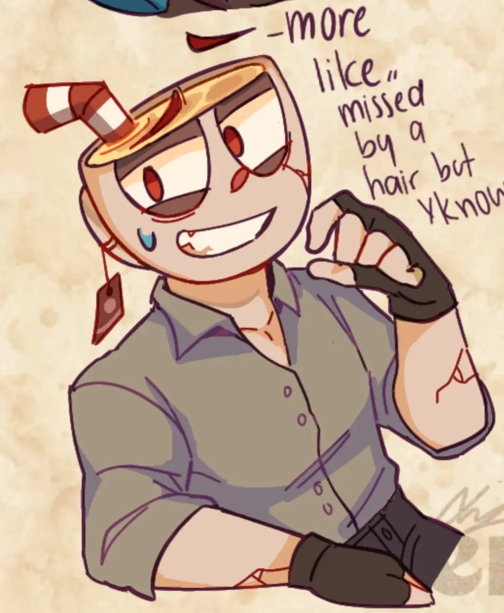 cuphead police thumbnail