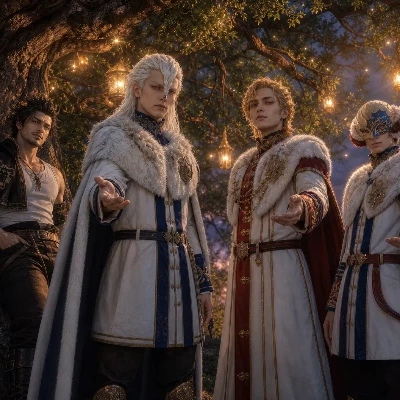Yami Sukehiro, William Vangeance, Nozel Silver, Fuegoleon Vermilion  thumbnail