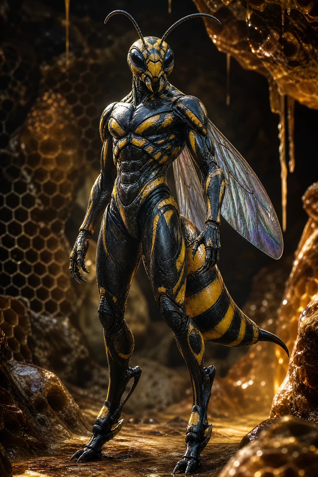 The Vespidae humanoids – species: "Anthro-Vespis" (vulgar: "Hornet males" ) thumbnail