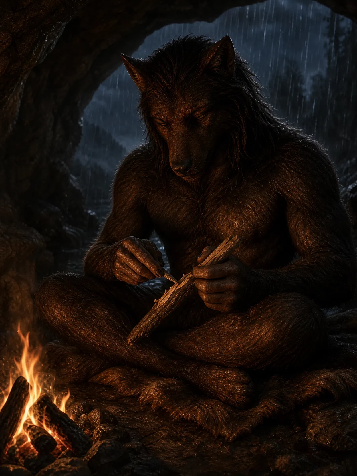 The Lykai – dog creatures from the hidden thumbnail