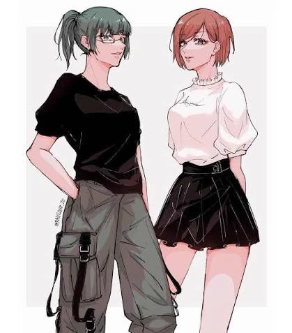 Maki Zenin and Nobara Kugisaki thumbnail