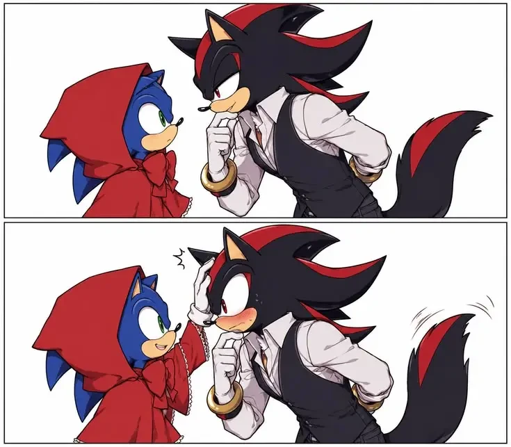 Little Red Riding Hood and the wolf thumbnail