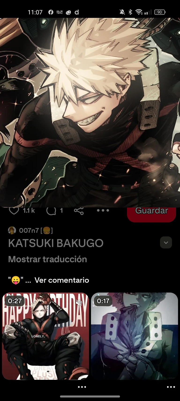 katsuki bakugo thumbnail