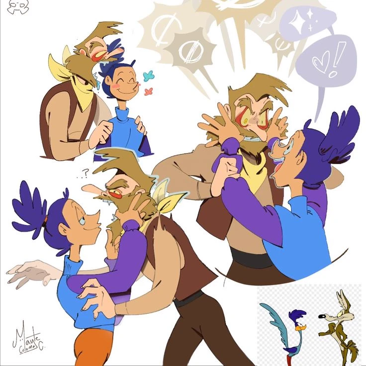 Wile E. Coyote ꒰ Au human versions thumbnail