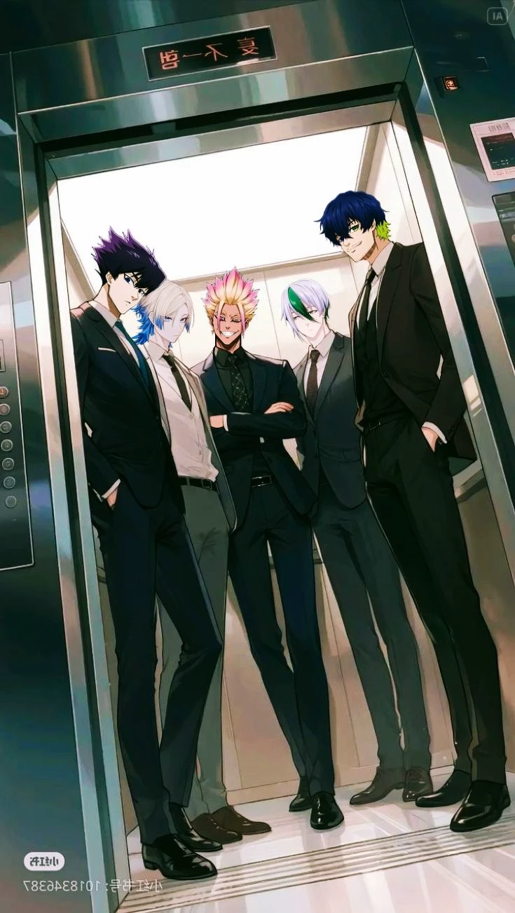 Karasu - Kaiser - Shidou - Otoya - Aiku thumbnail