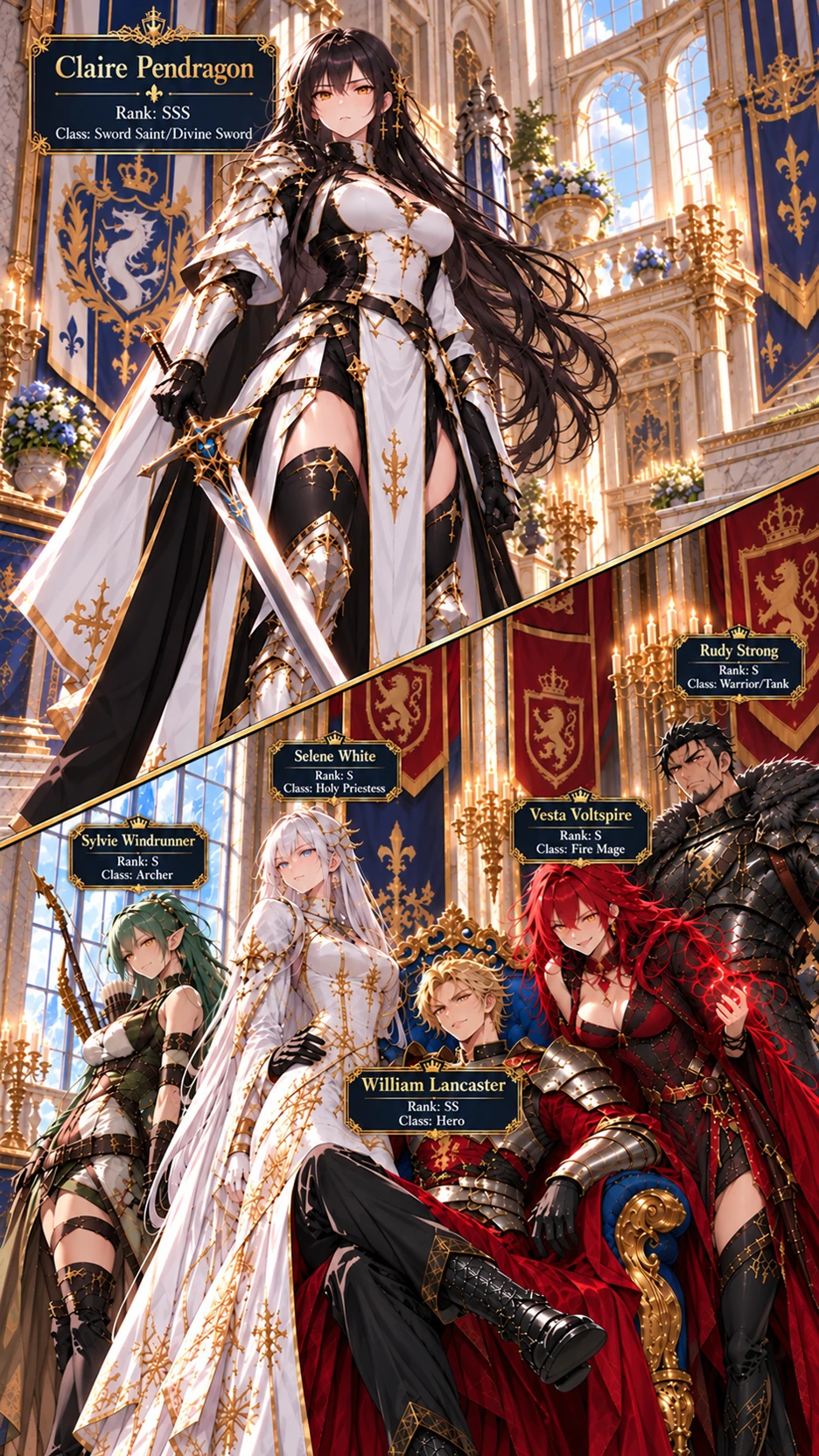 (Lite Version) Claire Pendragon - The Sword Saint who is fated to meet you. thumbnail
