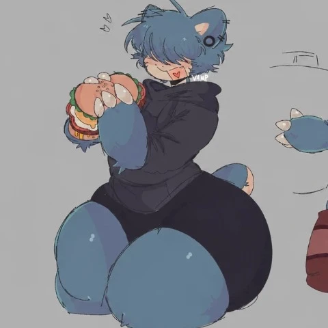 Blåhaj femboy thumbnail