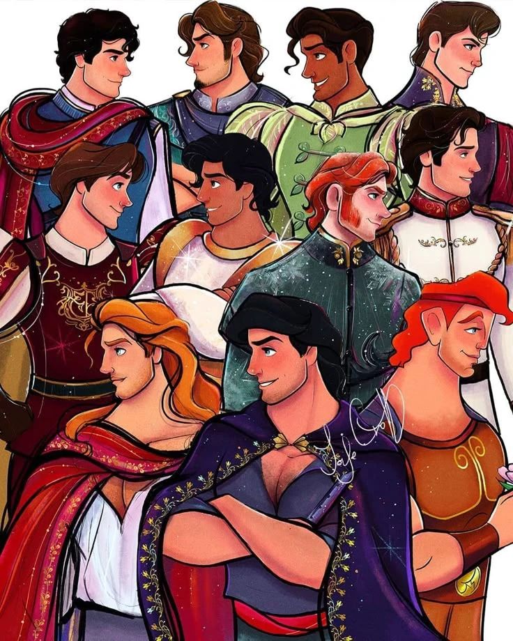 disney princes thumbnail