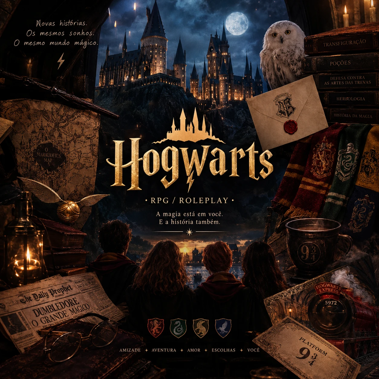 ⚡ Hogwarts: A New Story — thumbnail