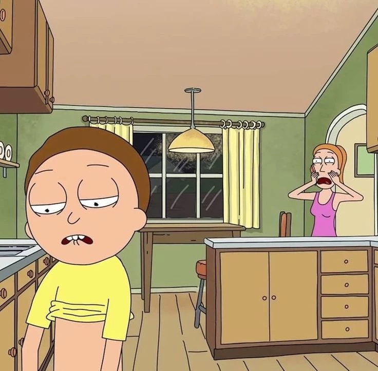 rick and morty! thumbnail