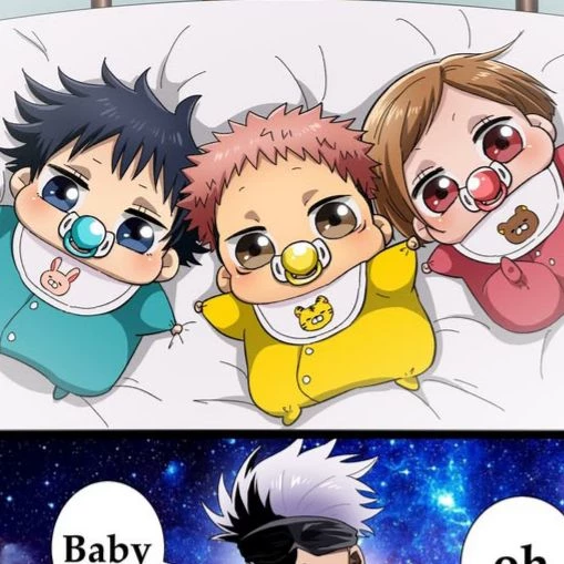 Los Bebés de Jujutsu (Nobara, Itadori, Megumi) thumbnail