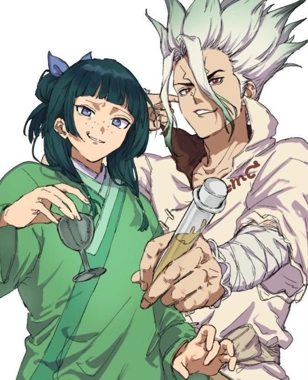 maomao y senku ishigami thumbnail