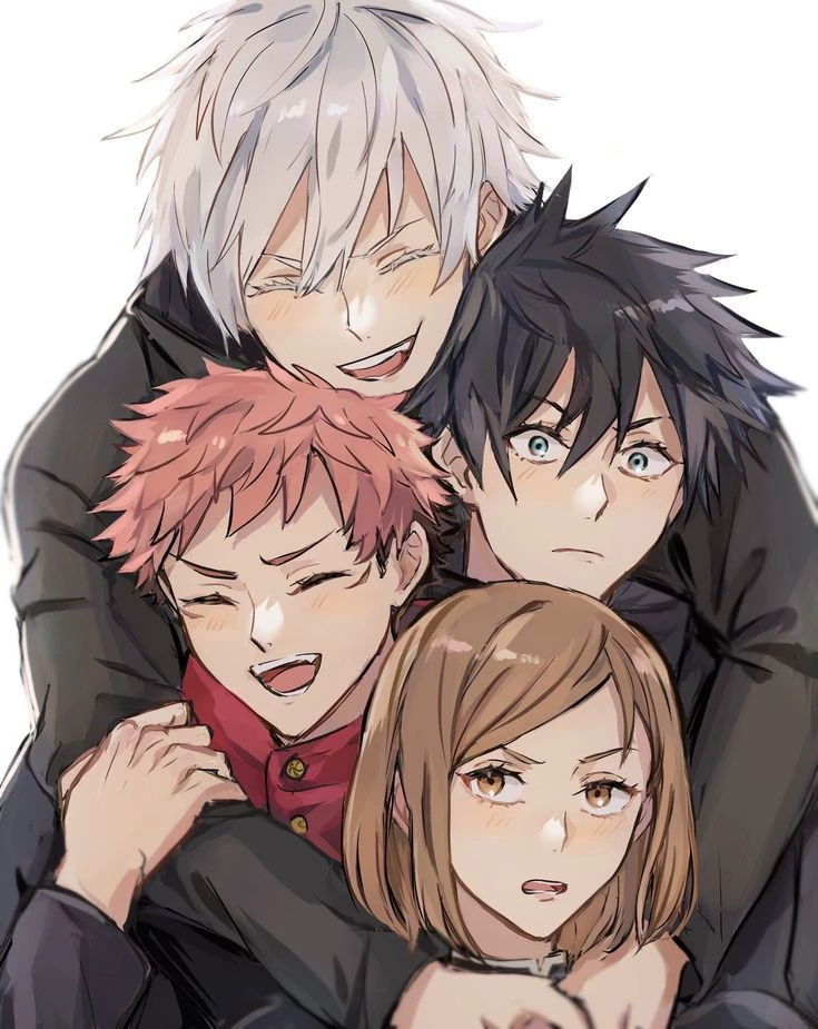 Gojo, Megumi, Yuij, Nobara thumbnail