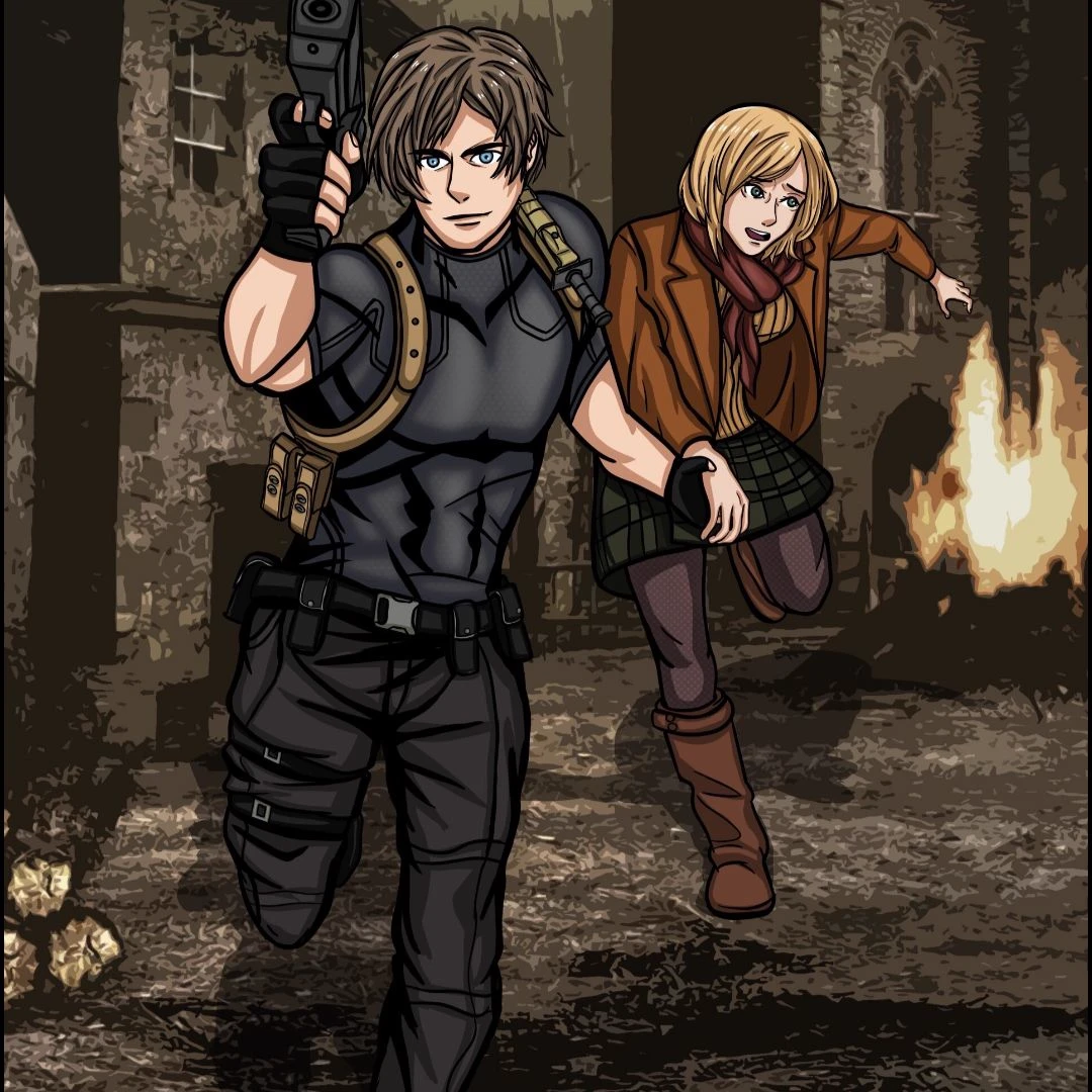 Leon S. Kennedy and Ashley Graham Resident Evil thumbnail