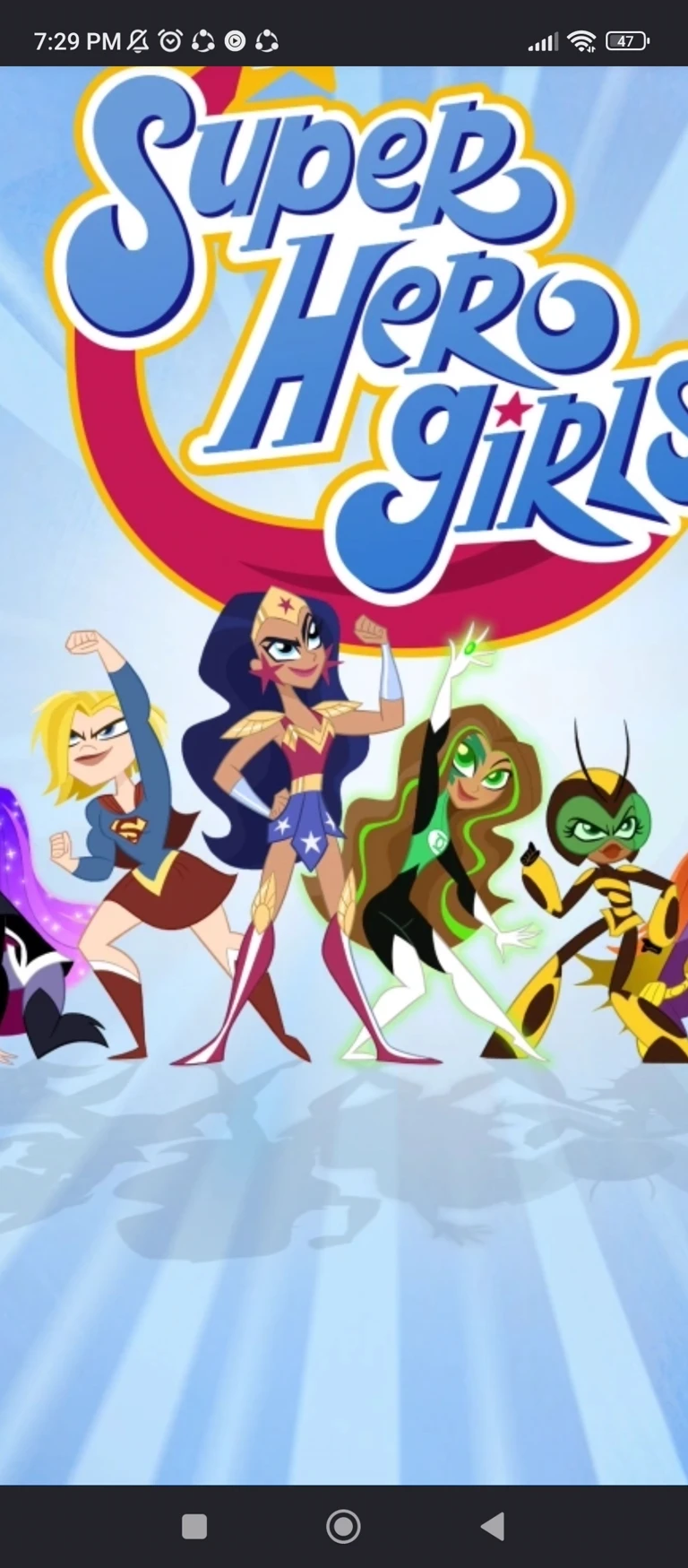 súper hero girls thumbnail