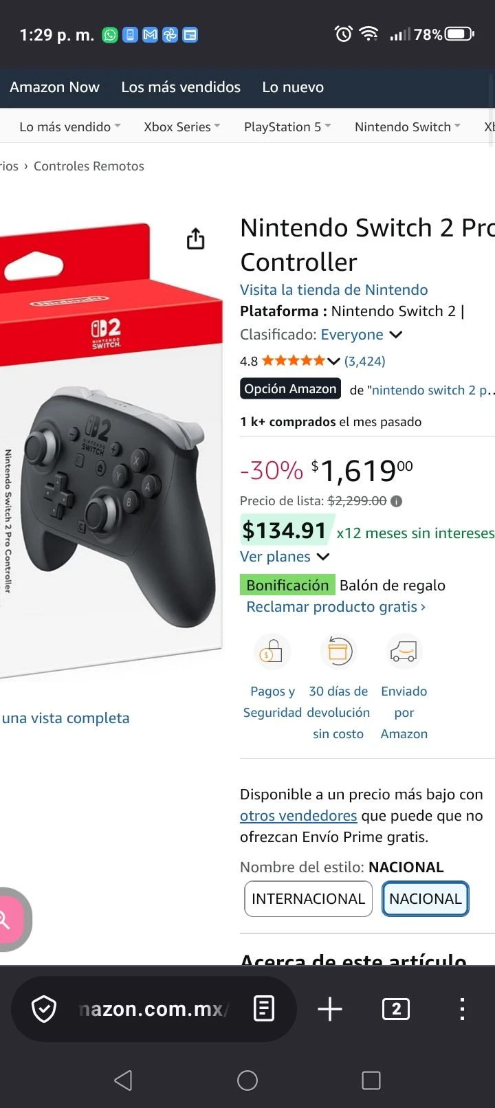Nintendo thumbnail