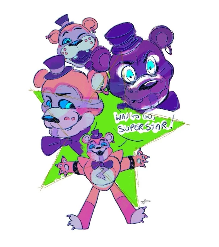Glamrock Freddy - FNAF 9 \[broken version\] thumbnail