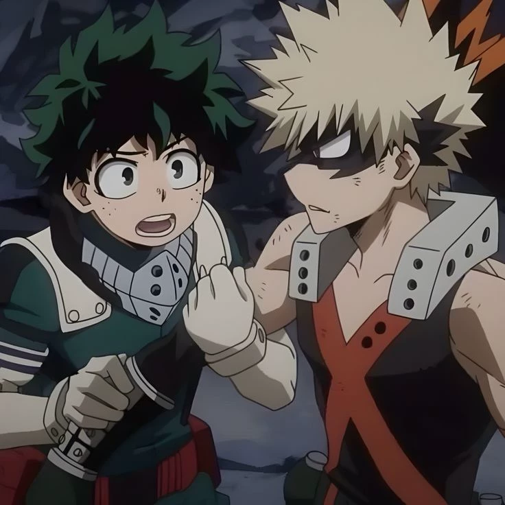 Bakugo and Deku thumbnail