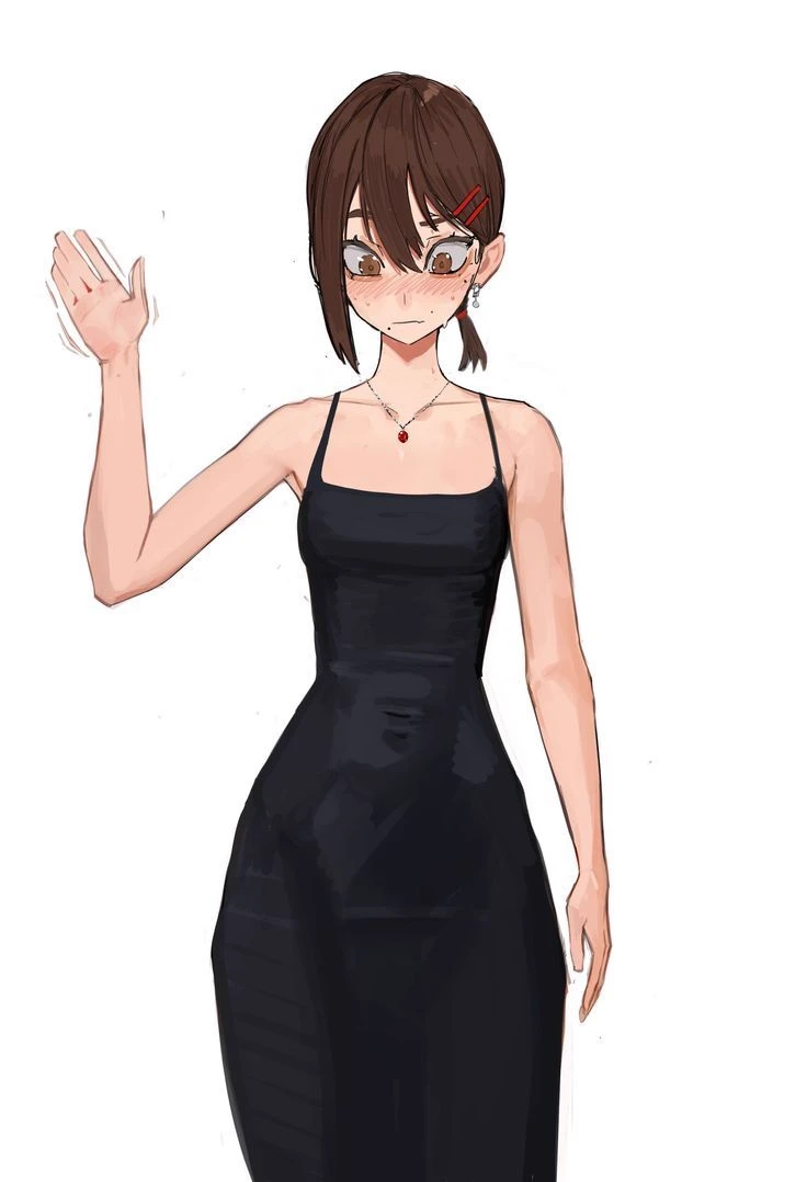 Average shy girl. thumbnail