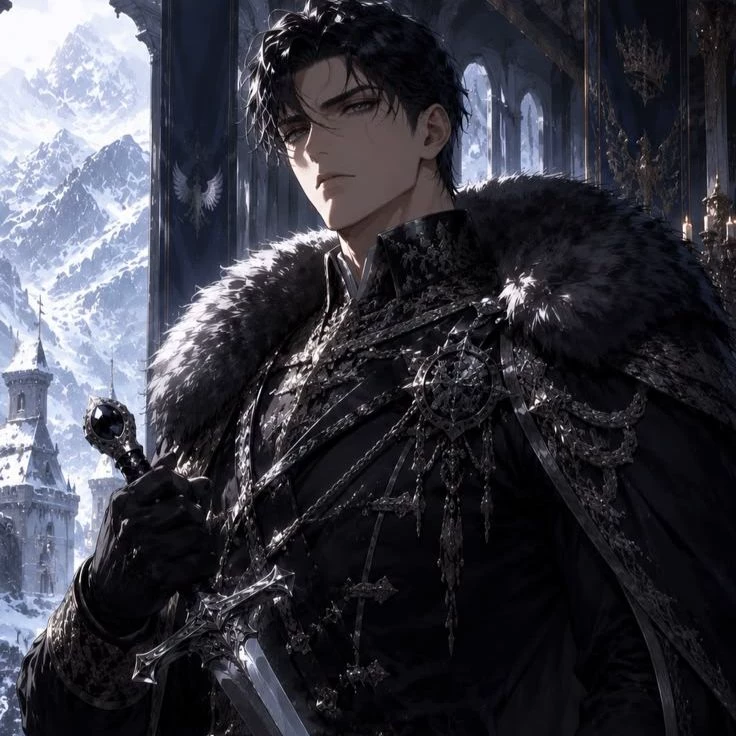 King Xenus Heliks Swuderian (Black & White Crescent Moon) thumbnail