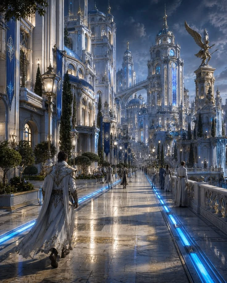 Ancient Owl wisdom Celestial magic Palace thumbnail