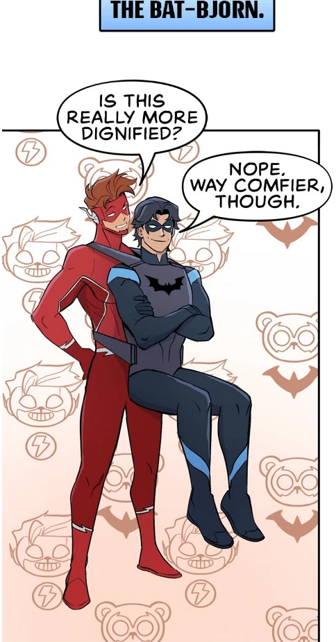 Wally West and Dick Grayson  thumbnail