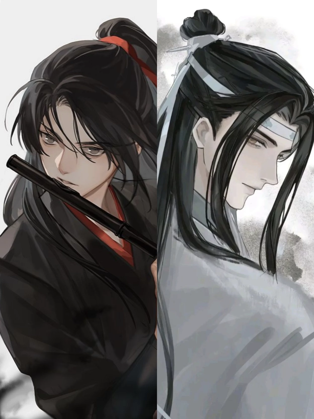 Wei Wuxian and Lan Wangji  thumbnail