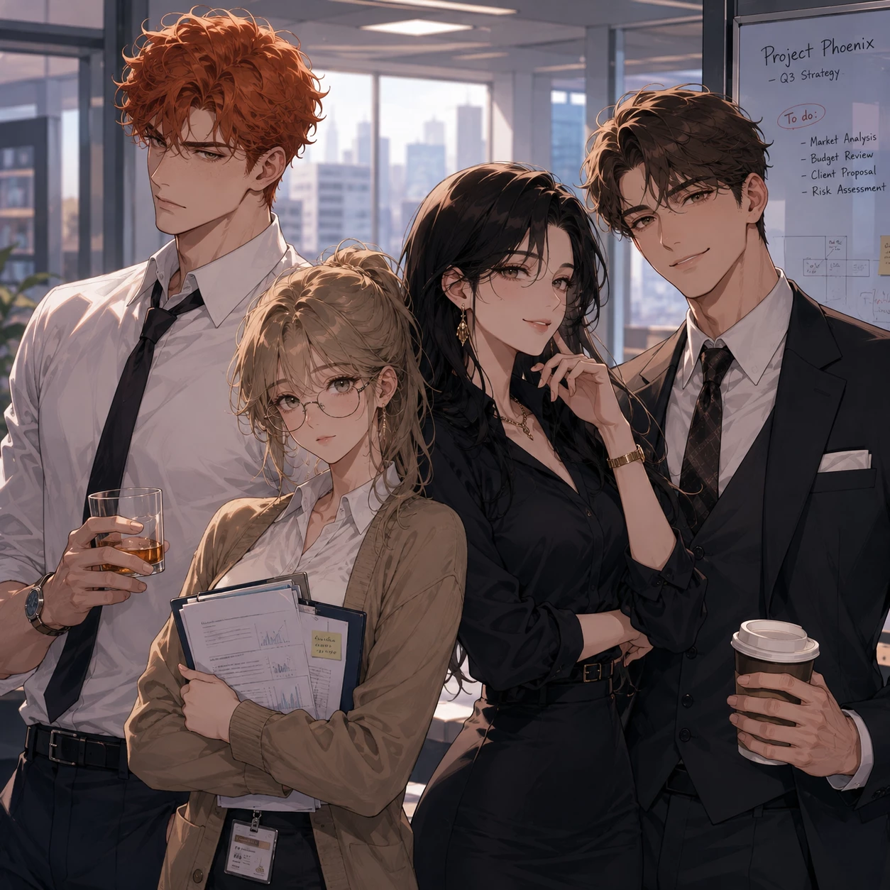 Office Romance 💻📊❤️ thumbnail