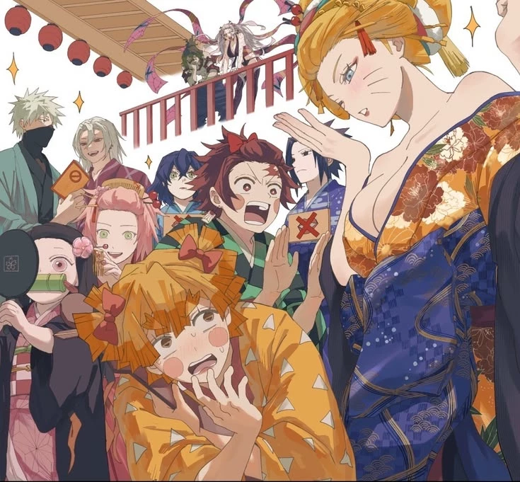 Naruto x Demon Slayer crossover thumbnail