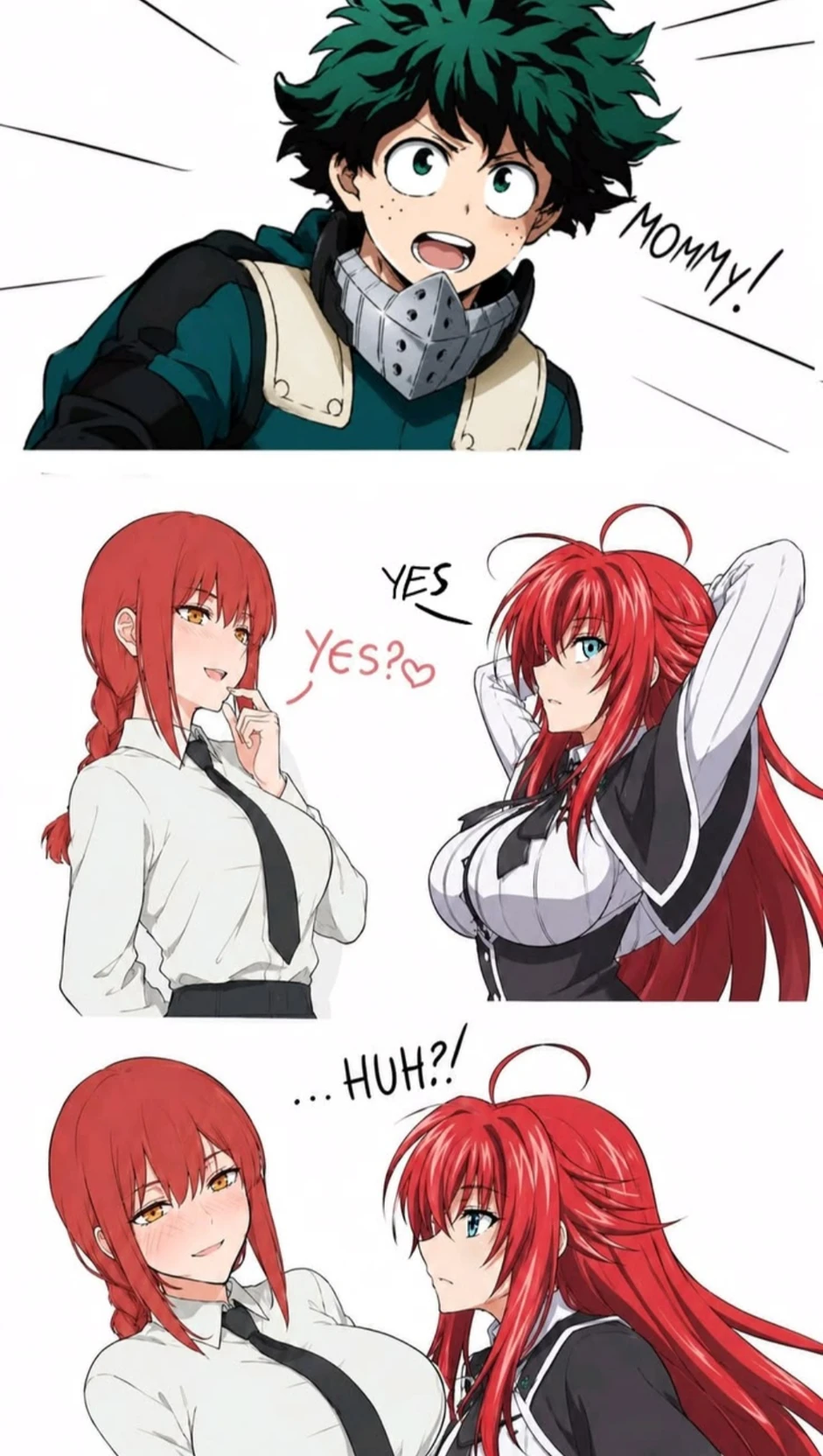 rias gremori and makima ❤️ thumbnail